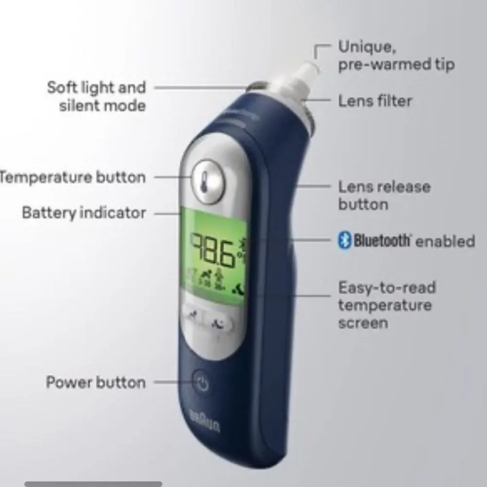 Braun ThermoScan 7+ Connect Ear Thermometer - Picture 2 of 5